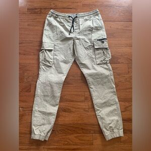 Cuffed Cargo pants, men’s Large